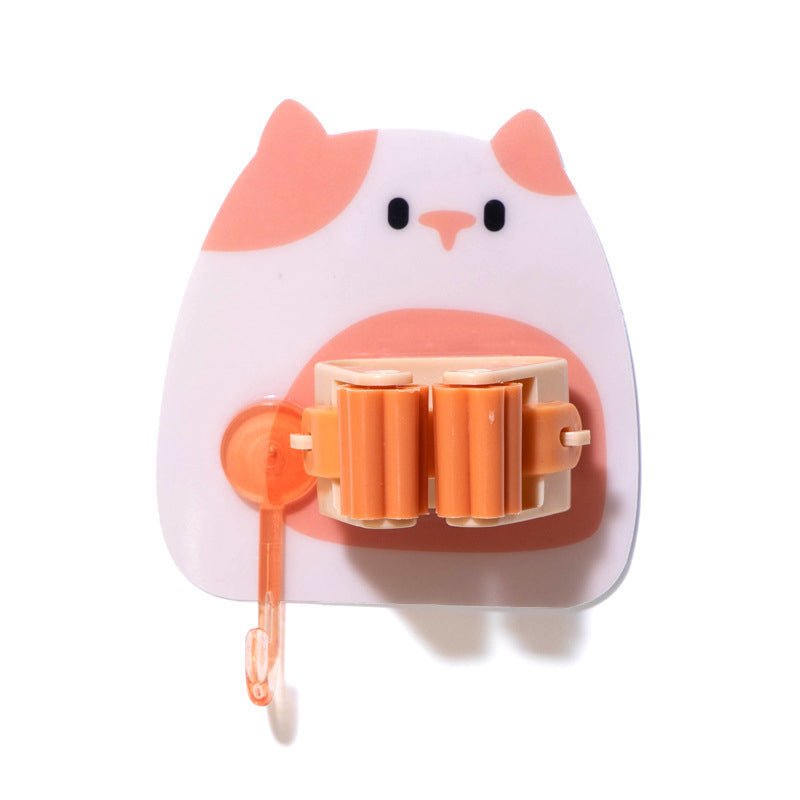 Single Cartoon Mop Holder | Luvikno