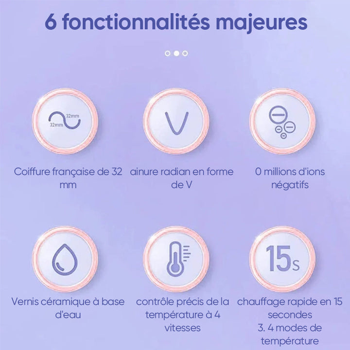 Curling Iron Egg Fransk Romantisk | luvikno