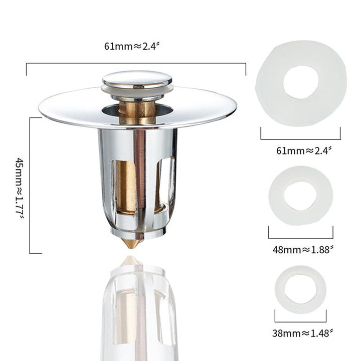 Steel Pop Up Drain Filter | Luvikno