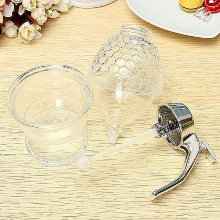 HoneySaver – Elegant og Praktisk Honningdispenser Luvikno