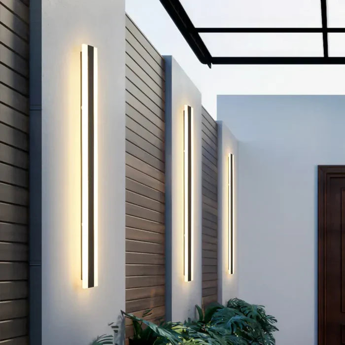 Værbestandig utendørs vegglampe - RainGuard-lampe | Luvikno