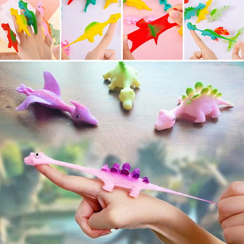 Slingshot Dinosaur Leketøy (Farger tilfeldige) | Luvikno