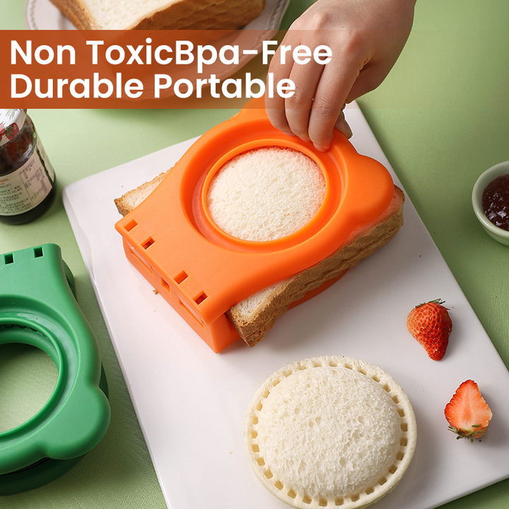 Uncrustable Sandwich Cutter and Sealer | Luvikno