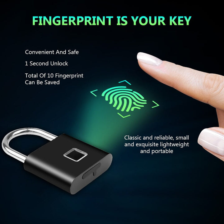Fingerprint Keyless RechargeaLuviknoe Door Lock | Luvikno
