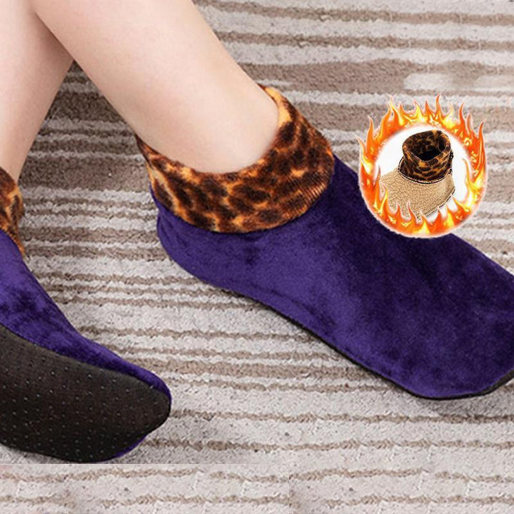 Luvikno | Non-slip termiske sokker for innendørs bruk