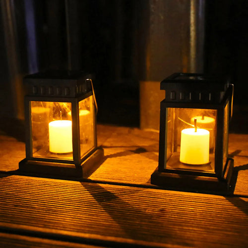 LED Solarlampe for Hage – Solarlamper Dekorativ Lampe Utendørs | Luvikno