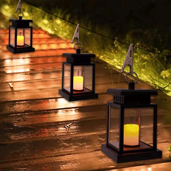 LED Solarlampe for Hage – Solarlamper Dekorativ Lampe Utendørs | Luvikno