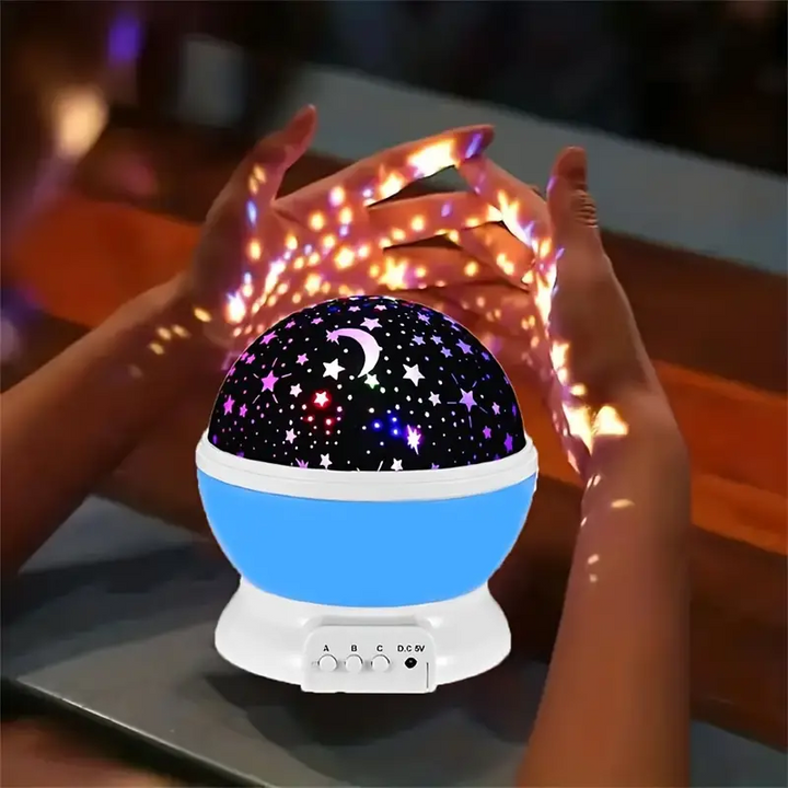 Star Projector Night Light - Luna | Luvikno