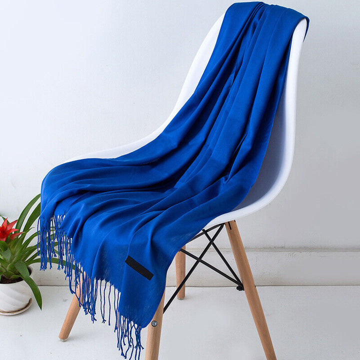 Cashmere skjerf for kvinner Myk Varm Vinter Sjall Luvikno