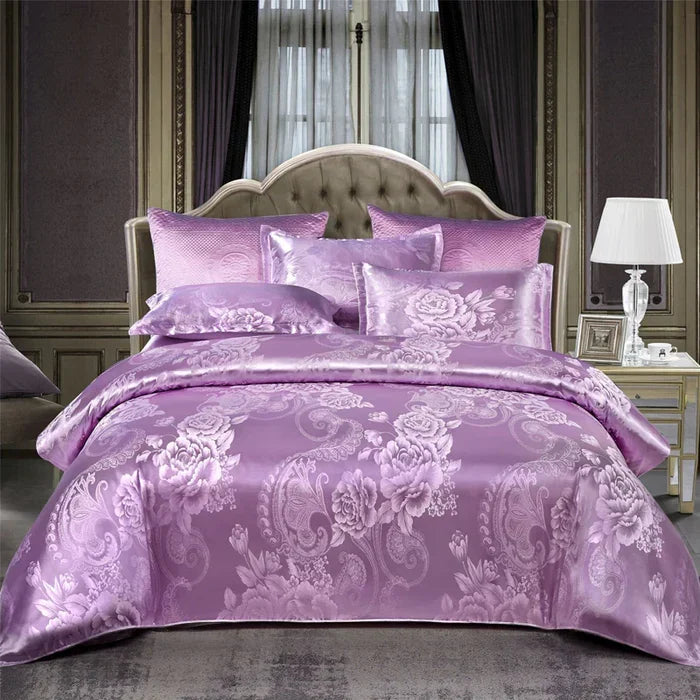 Luksus Satin Dyneomslagsett - RoyalDream | Luvikno
