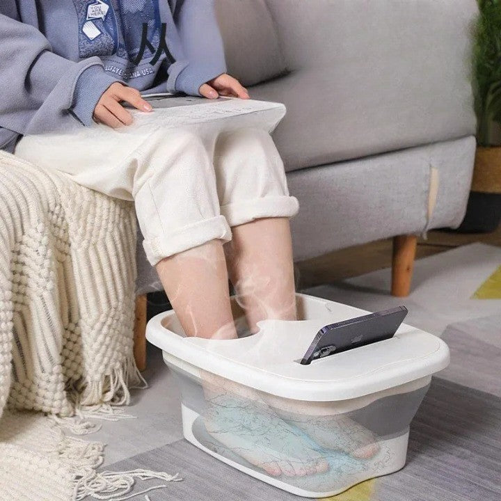 Home Spa Sammenleggbar Fotvaskbøtte | Luvikno