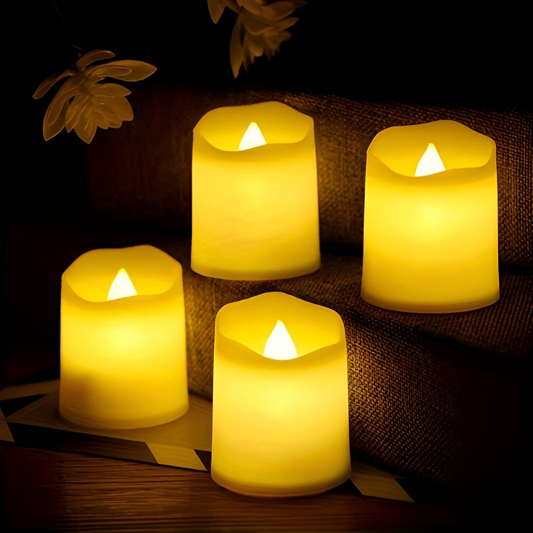 TwinkleLite Lys - Flameless Flammende Elektriske LED Lys | Luvikno