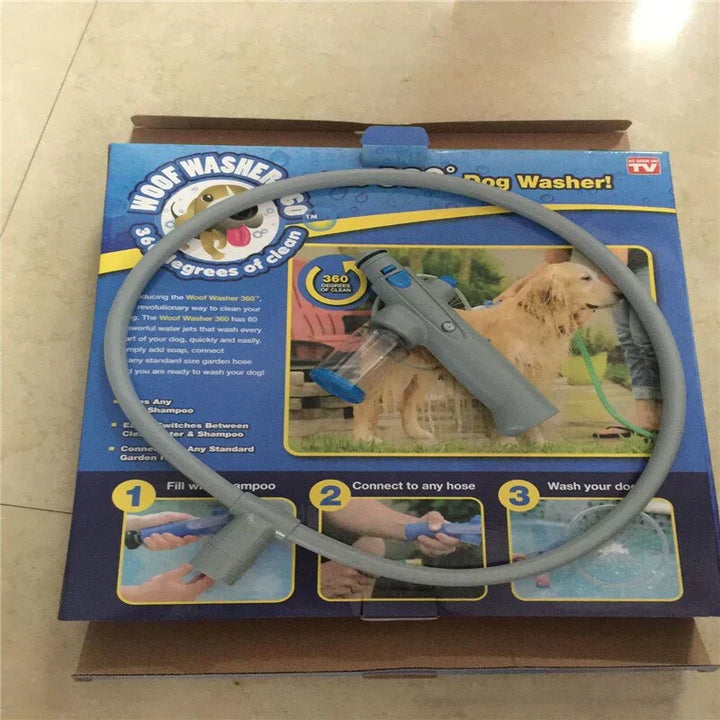 360° Pet Shower Tool - AquaPaws Luvikno