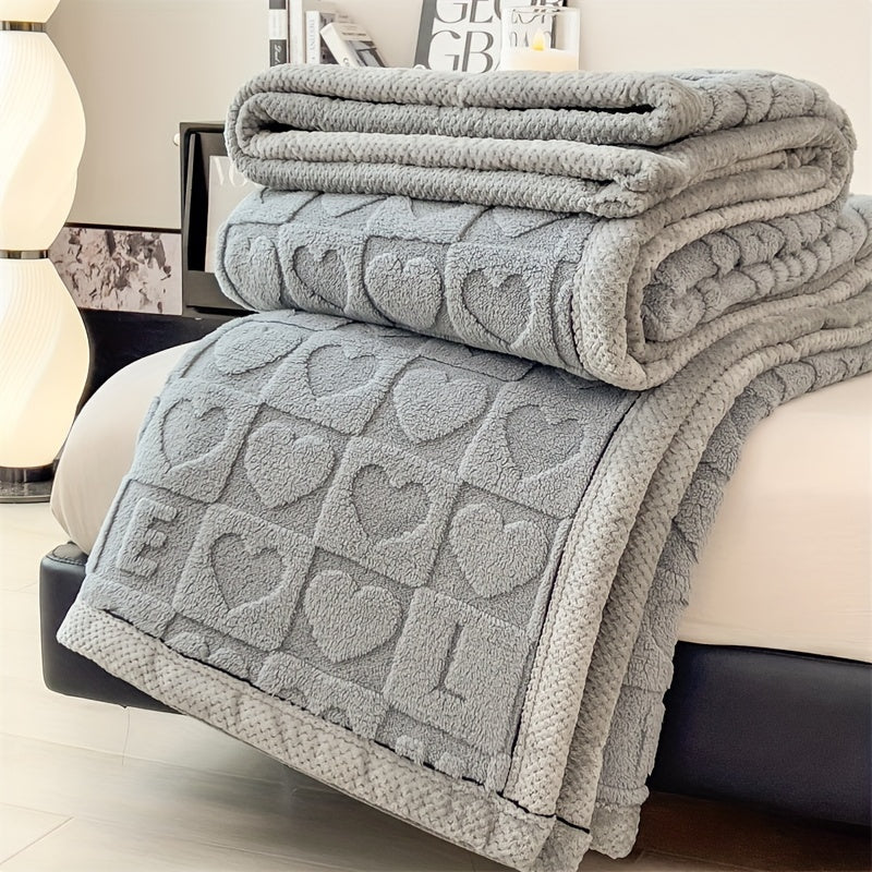 CozyCoral – Luksus Fleece-teppe for Alle Årstider Luvikno
