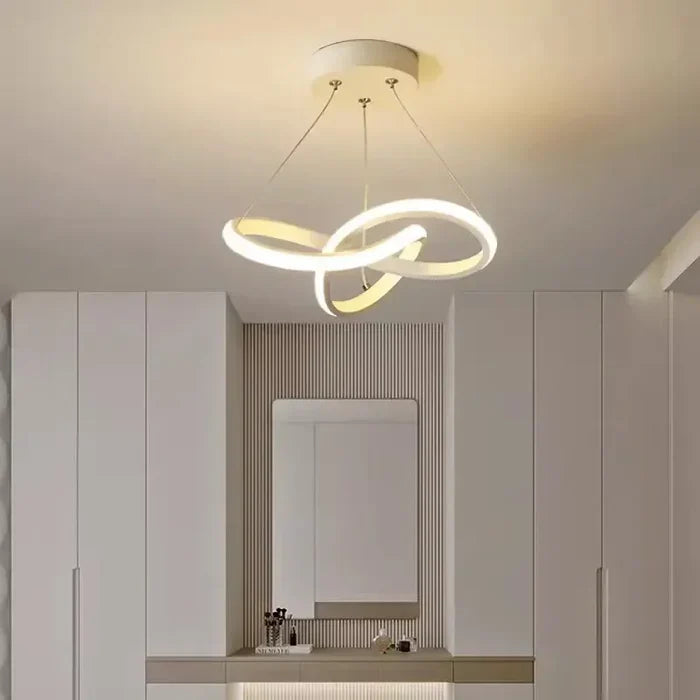 Moderne LED Taklampe - WaveGlow | Luvikno