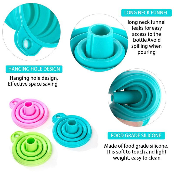 Silicone Folding Funnel | Luvikno