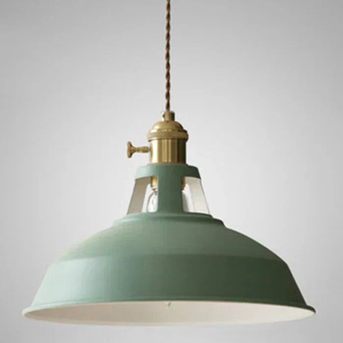 IronGlow Industriell Retro-Hengelampe i metall, E27