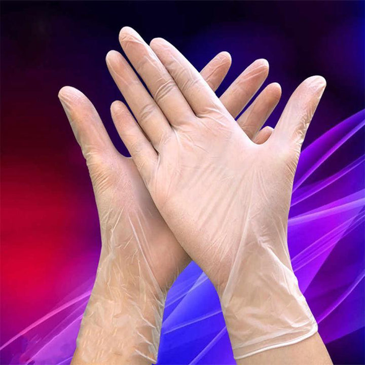 Disposable Antistatic PVC Hansker (50 par) | Luvikno