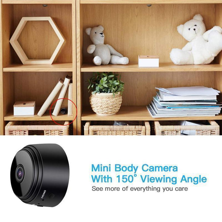 1080p Magnetisk WiFi Mini-Kamera RV Trailer Bakgård Kamera Luvikno
