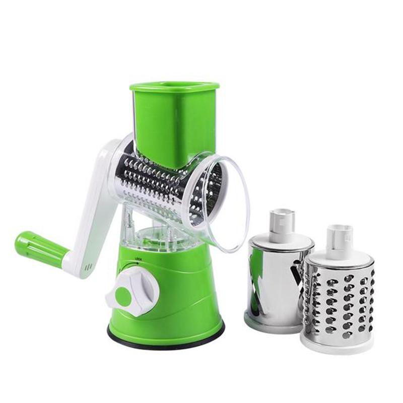 3-i-1 roterende ostekutter grønnsaks slicer | Luvikno