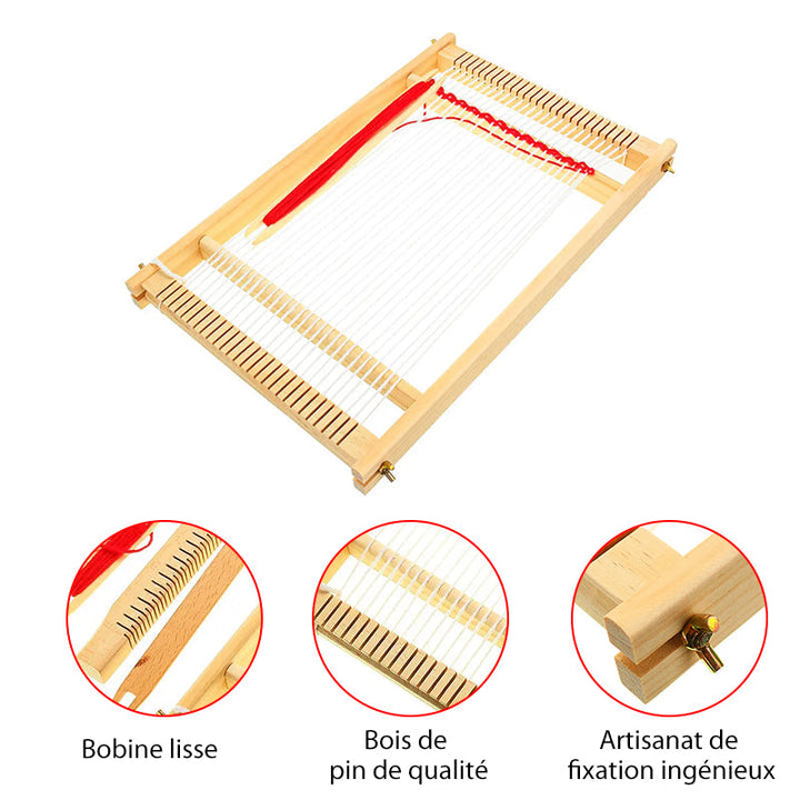Trekksnor vevsett DIY | Luvikno