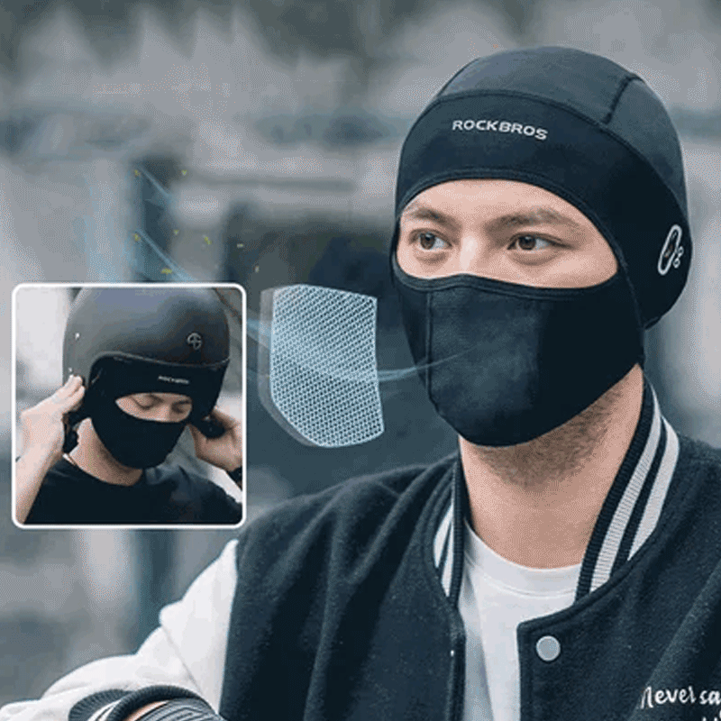 Ice Silk Sykling Maske | Ultimate Ansiktsbeskyttelse | Luvikno