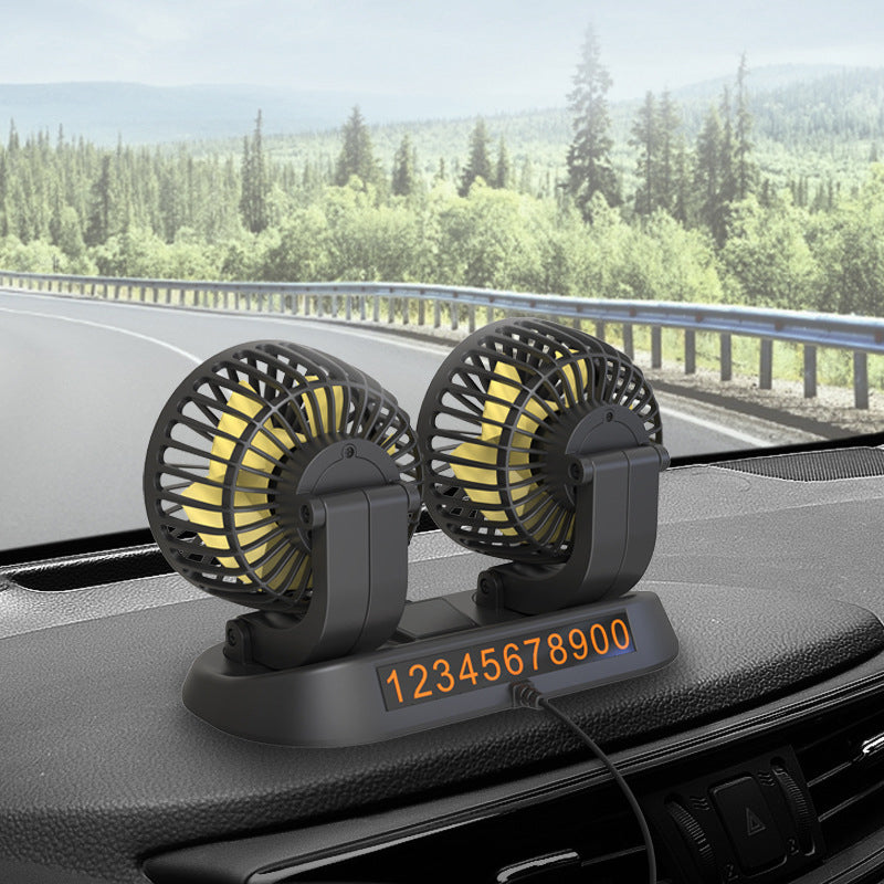 Dobbelthode bilkjøling luft sirkulasjonsvifte | Luvikno