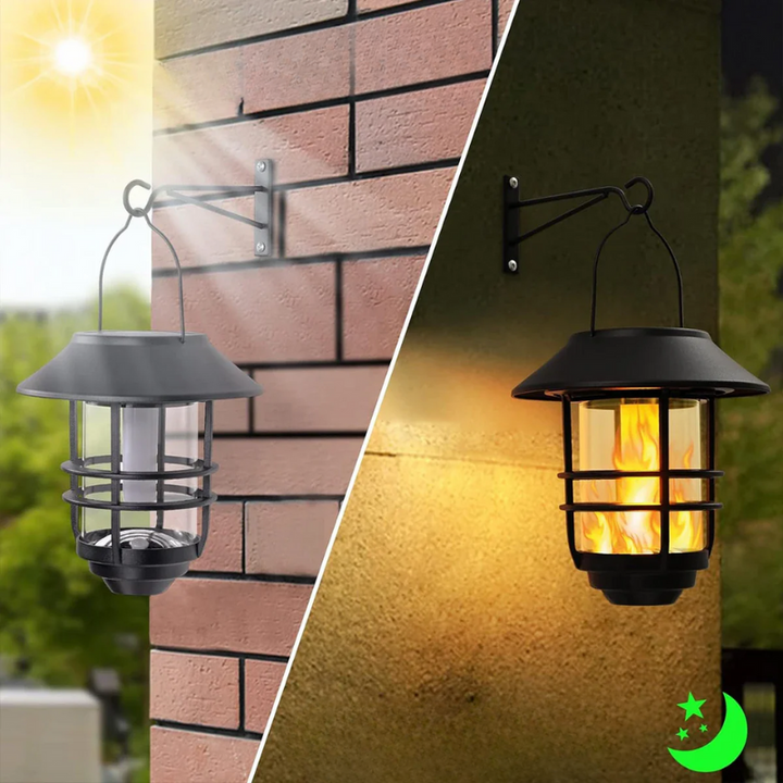Flamma Glow - Fortryllende Solvegglampe Sett | Luvikno