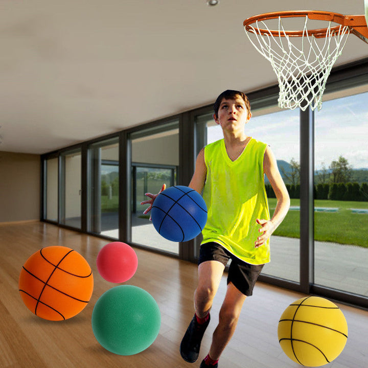 Stille-basketball for barn innendørs