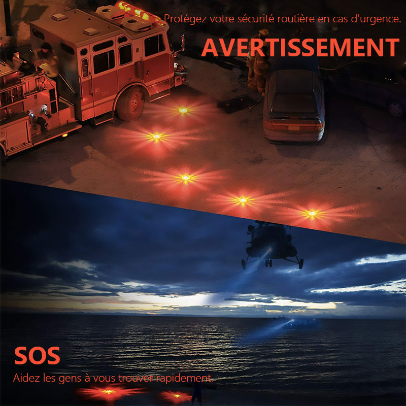 LED Blinkende Advarselslys | Luvikno
