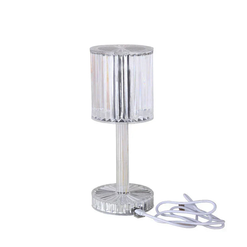 Luvikno | Dimbar Krystall Bordlampe Med Moderne Design