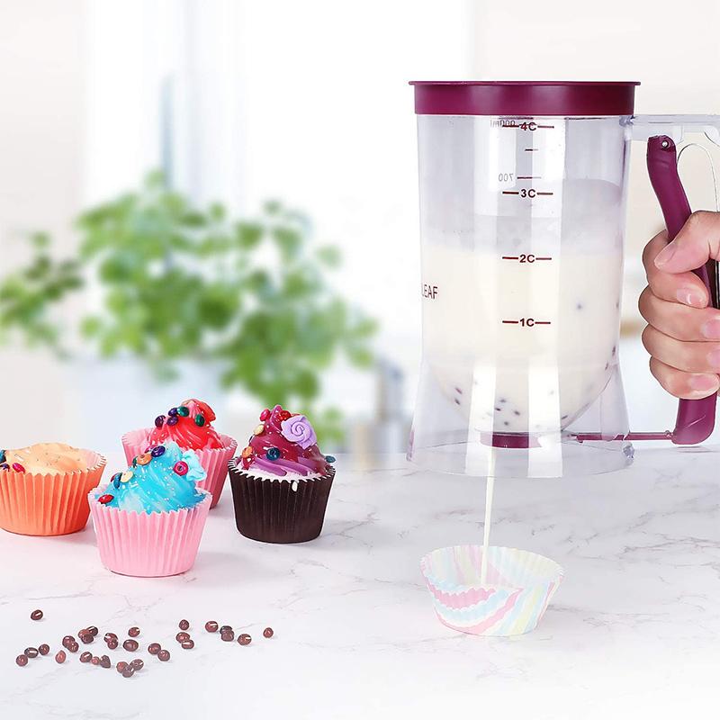 Intelligent Pannekake og Cupcake Røre Dispenser | Luvikno