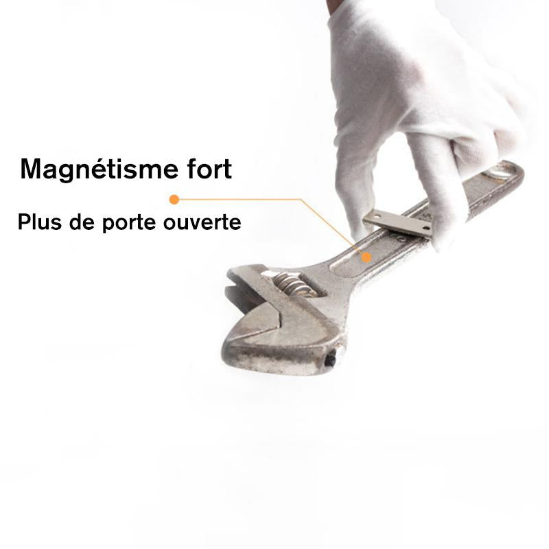 Magnetisk Dørstopper uten Hull (5 stk) | Luvikno