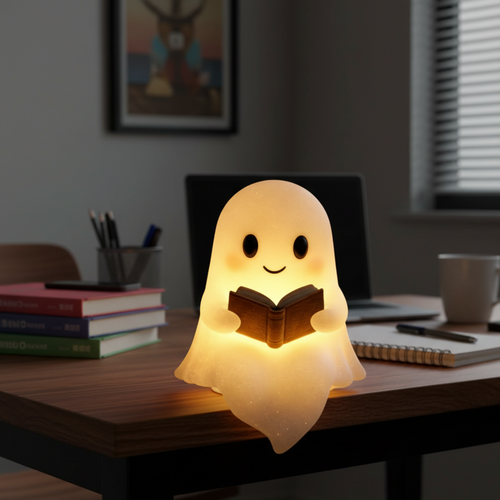 Luvikno | NightSpirit Lampe – Håndlaget Dekorativ Nattlampe med Varme Lys
