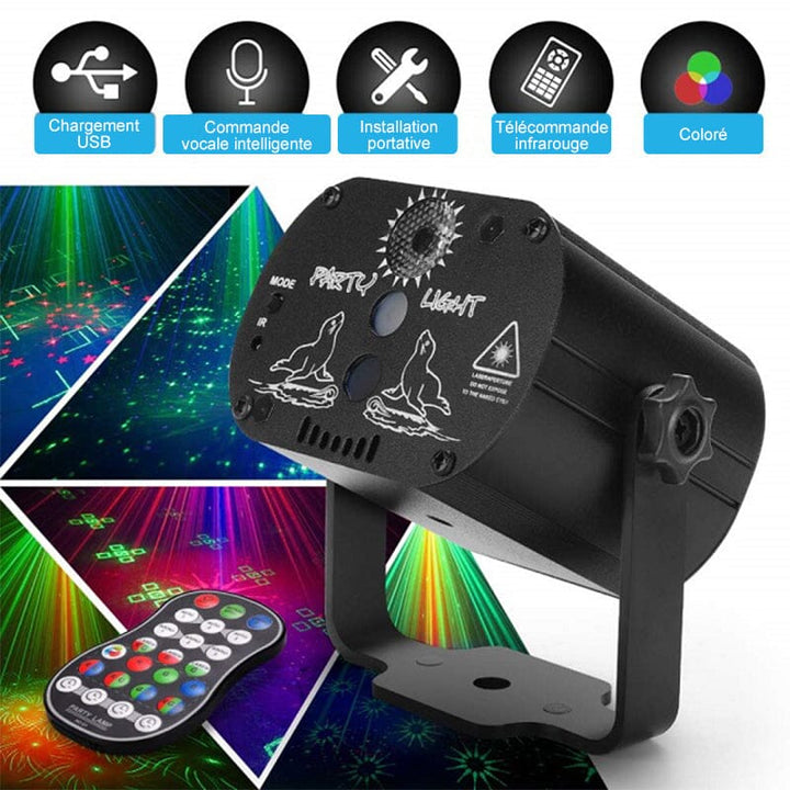 LED scene laserlys | Luvikno