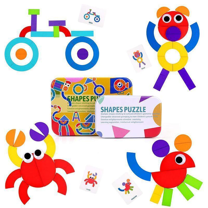 Utdanningspuslespill Toy | Luvikno