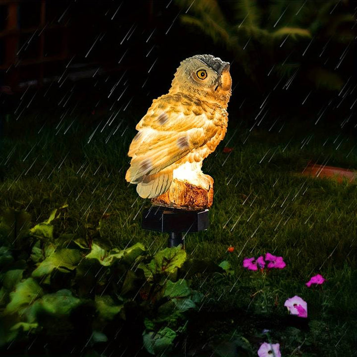 Eule glühen | Eule Solar lampe | Luvikno