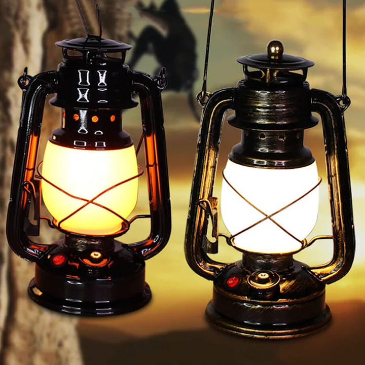 FlamaGlow - Oppladbar Camping LED Lanterne Luvikno