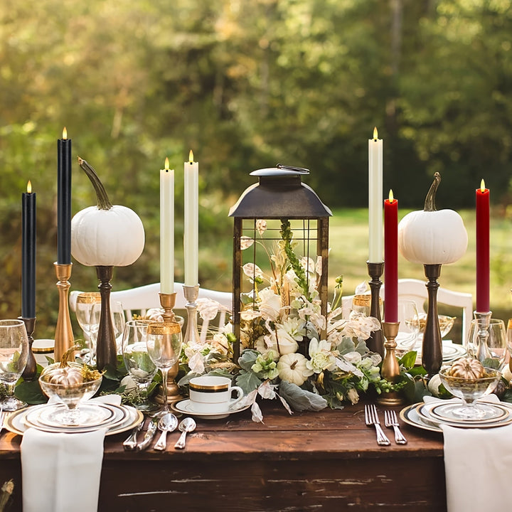 Eebuss Flameless Cone Candles – Realistisk LED Effekt Luvikno