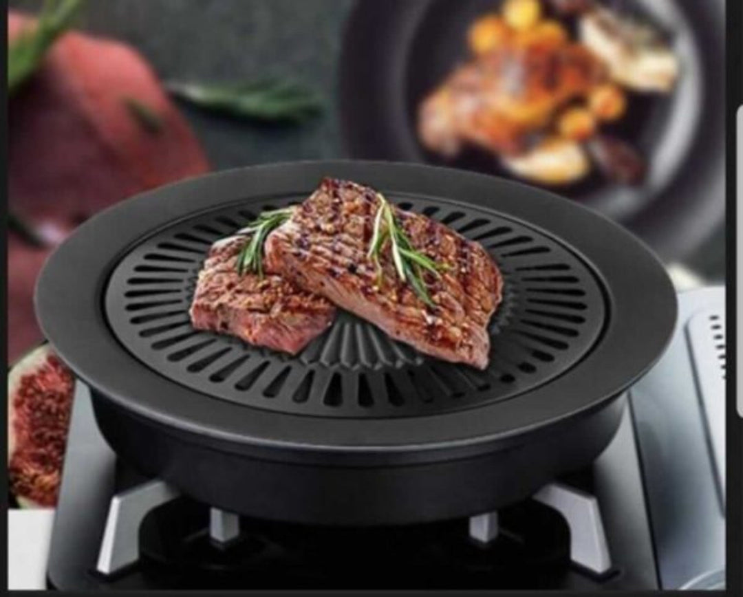 BBQ Grill Panne - Komfyr-Topp BBQ Grill Panne Luvikno