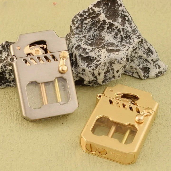 Klassisk Retro Mekanisk Flamme Lighter | Luvikno