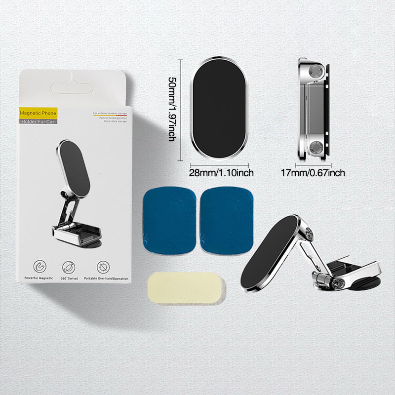 Metal Foldbar Bil Telefon Holder Luvikno