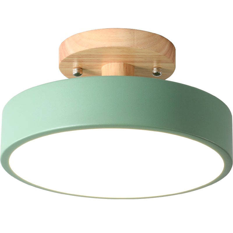Moderne LED taklampe laget av tre – Quinn taklampe for stue, gang, soverom og spisestue | Luvikno