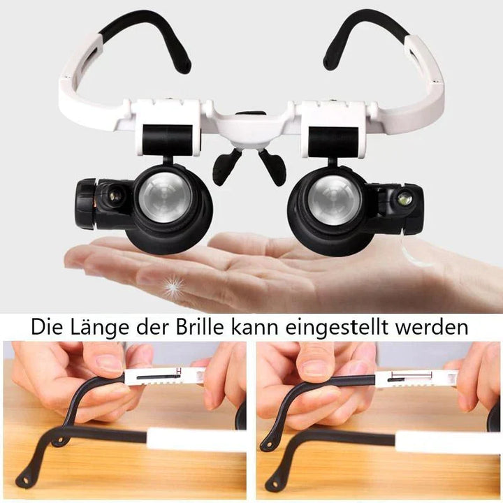 LED Glasses Forstørrelsesglass | Luvikno