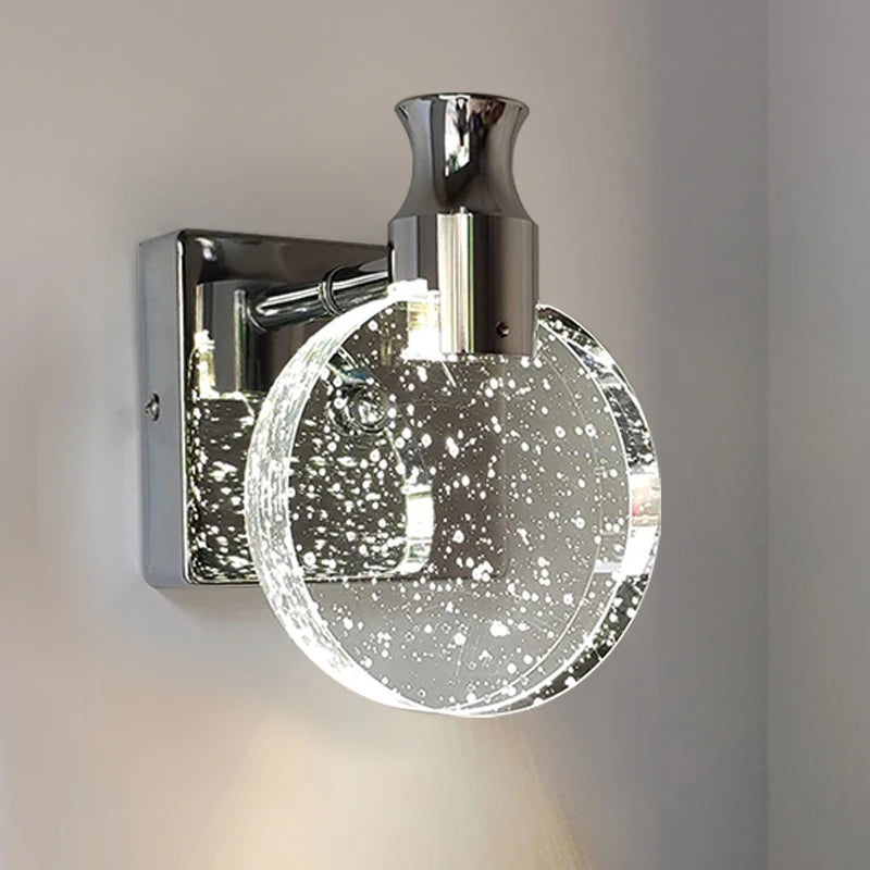 Luvikno | LED Vegglampe CircuLux | Rund Design | Mykt Lys | 13–16 cm Ø