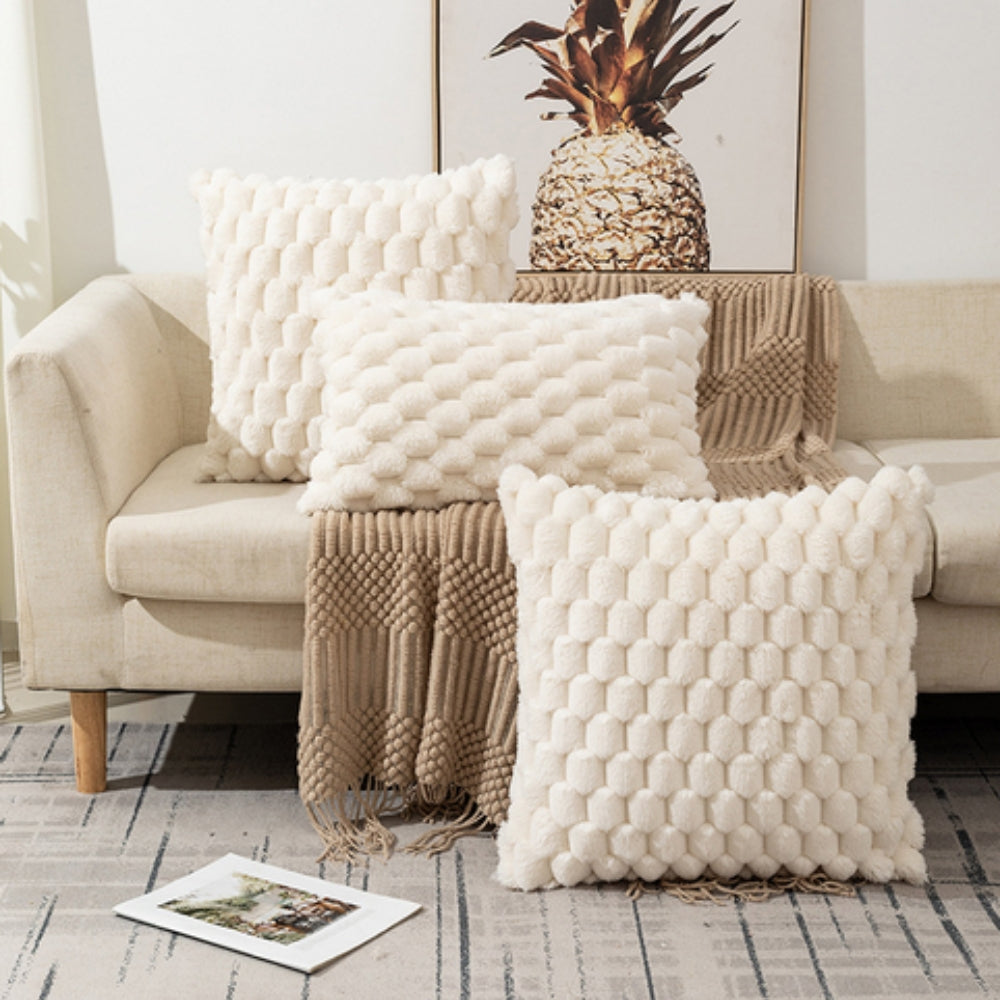 VelvetSoft Putetrekk – Ultra-mykt Plysjtrekk for Sofa eller Seng | Luvikno