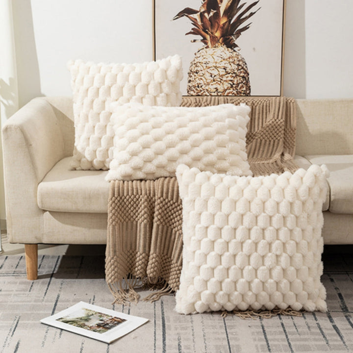 VelvetSoft Putetrekk – Ultra-mykt Plysjtrekk for Sofa eller Seng | Luvikno