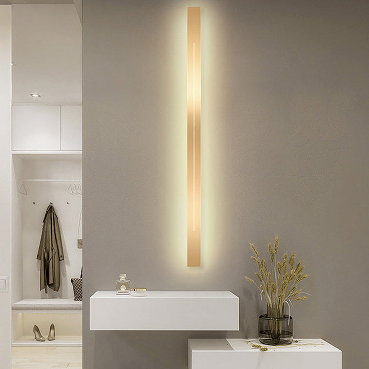 Moderne LED Vegglampe - LumièreGold | Luvikno