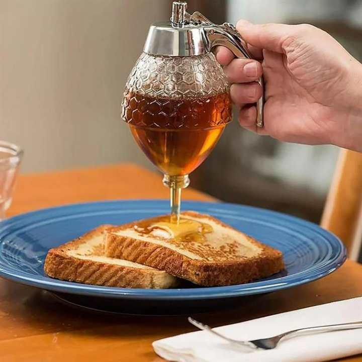 HoneySaver – Elegant og Praktisk Honningdispenser Luvikno