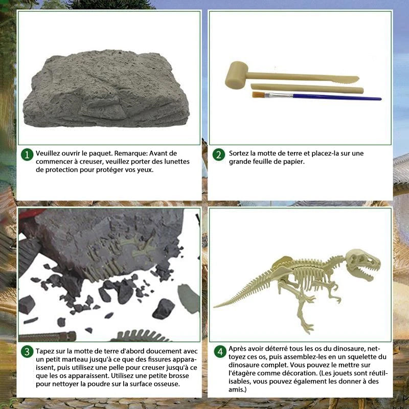 arkeologisk dinosaurleke | luvikno